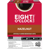 Eight O'Clock® K-Cup Hazelnut Coffee, Compatible with Keurig Brewer, Light/Medium, 24/Box (GMT0633) Box of 24