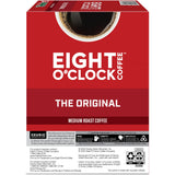 Eight O'Clock® K-Cup Original Coffee, Compatible with Keurig Brewer, Medium, 24/Box (GMT0657) Box of 24