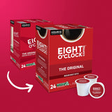 Eight O'Clock® K-Cup Original Coffee, Compatible with Keurig Brewer, Medium, 24/Box (GMT0657) Box of 24