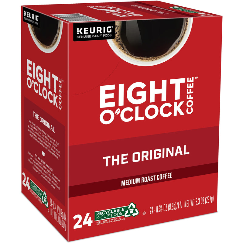 Eight O'Clock® K-Cup Original Coffee, Compatible with Keurig Brewer, Medium, 24/Box (GMT0657) Box of 24