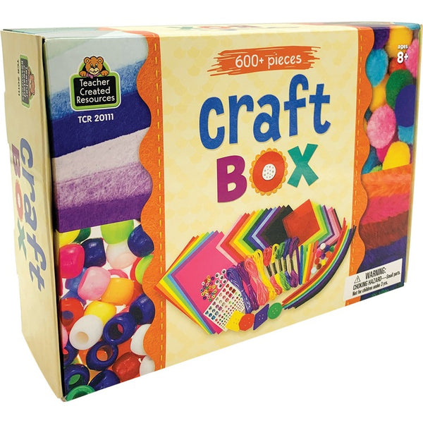 Teacher Created Resources Craft Box - Crafting, Artwork - 600 Piece(s) - Multi - Felt (TCR20111) Each
