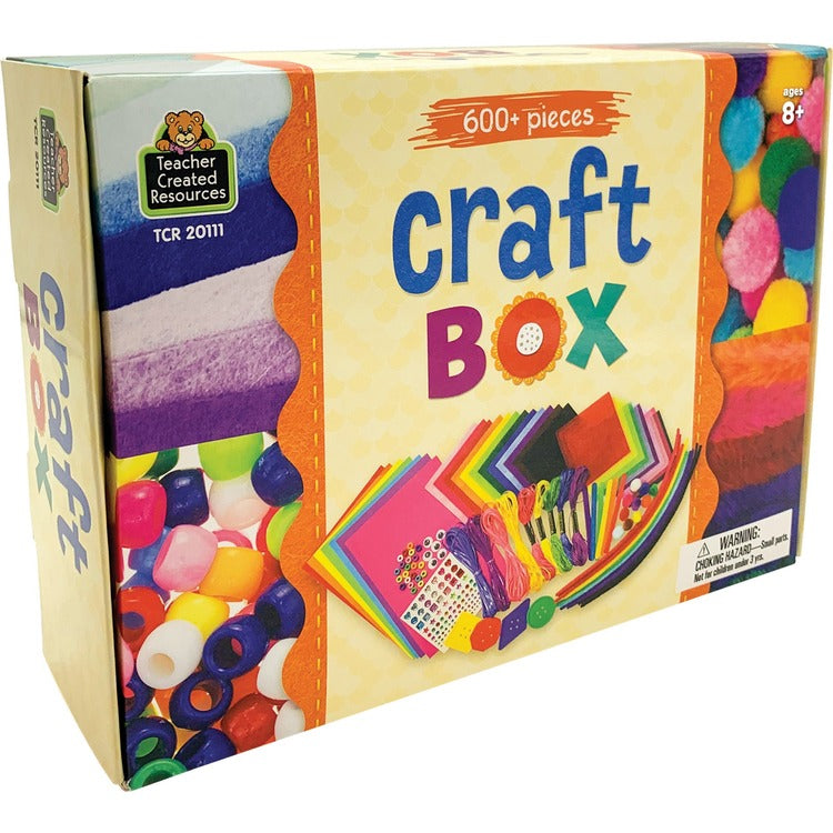 Teacher Created Resources Craft Box - Crafting, Artwork - 600 Piece(s) - Multi - Felt (TCR20111)