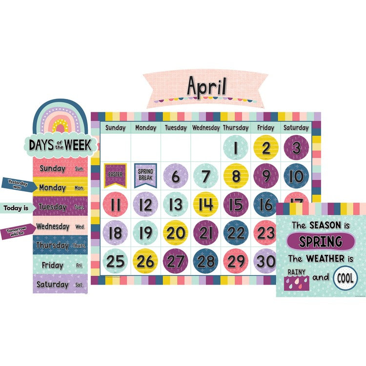 Teacher Created Resources Oh Happy Day Bulletin Board Set - 1 Set (TCR9021)