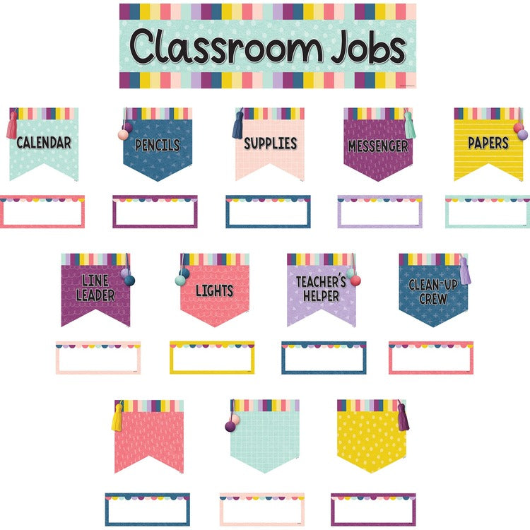 Teacher Created Resources Oh Happy Day Class Jobs Mini Set - 1 Set (TCR9024)