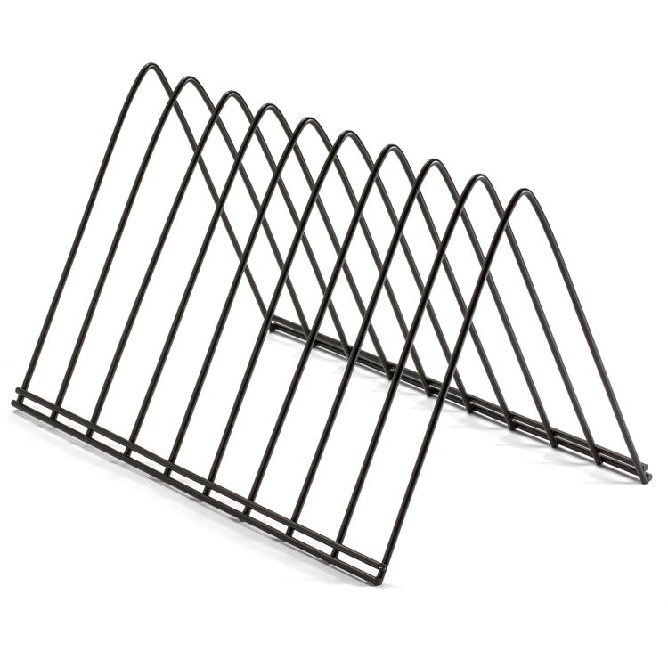 Officemate Triangle Wire Sorter - 7", x 7" x 11" Depth - Desktop - Sturdy - Black - Steel Wire (OIC93150) Each