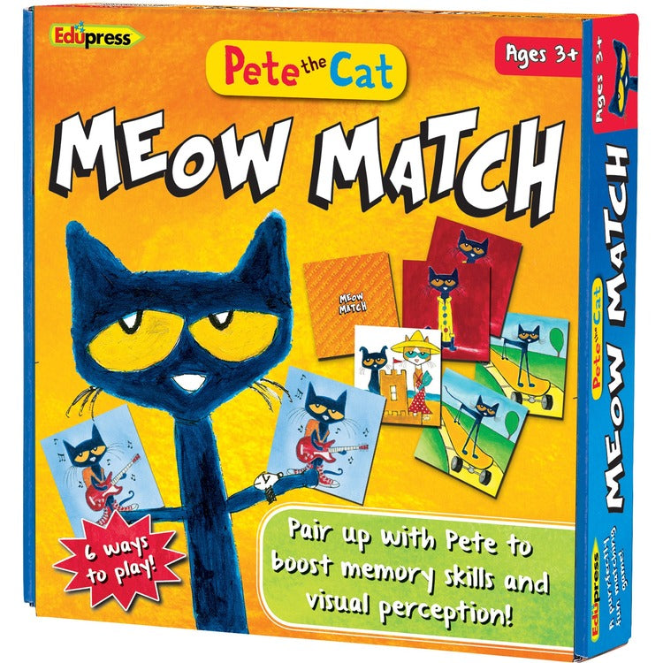 Teacher Created Resources Pete The Cat Meow Match Game - Matching (TCREP62075)