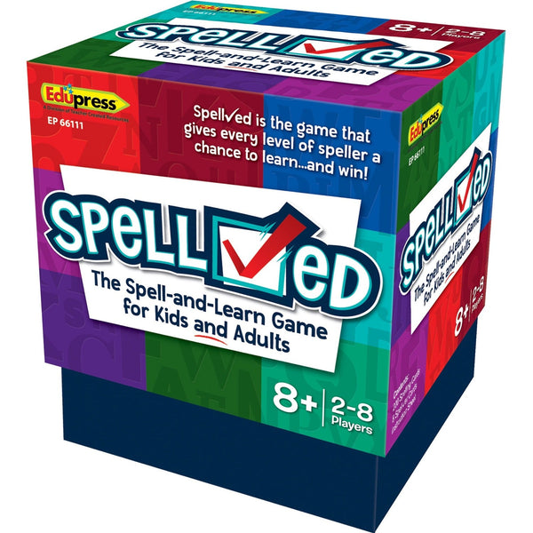 Teacher Created Resources SpellChecked Card Game - Educational - 2 to 8 Players (TCREP66111) Each