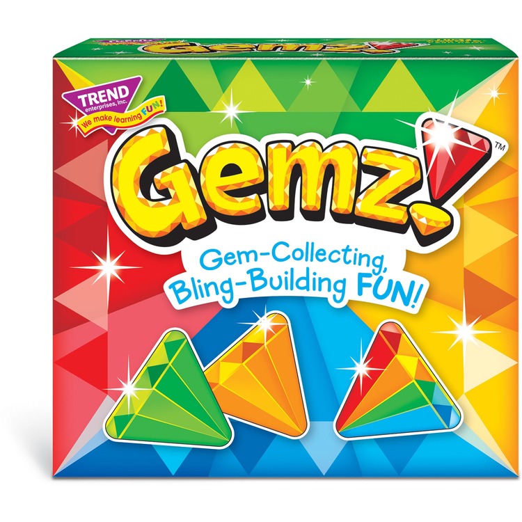 Trend Gemz! Three Corner Card Game - 2 to 4 Players (TEPT20001)