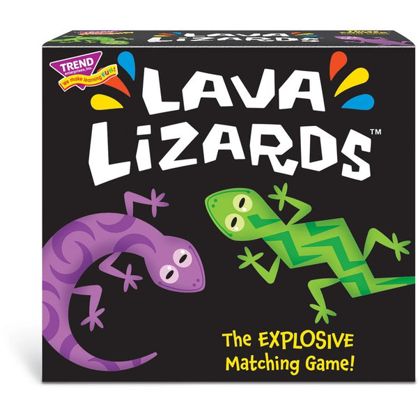 Trend Lava Lizards Three Corner Card Game - Matching - 1 to 4 Players (TEPT20002) Each