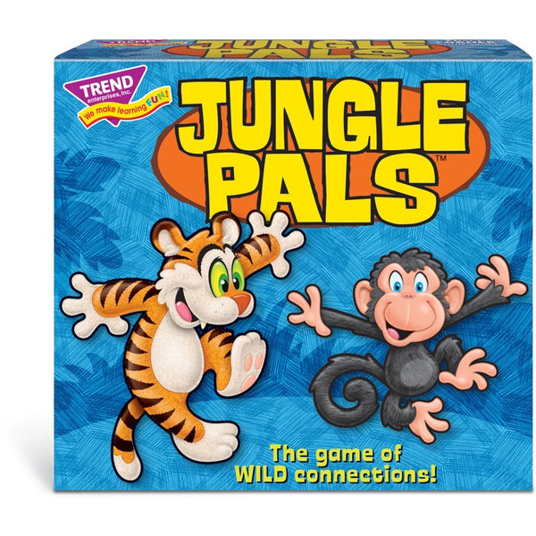 Trend Jungle Pals Three Corner Card Game - Matching - 2 to 4 Players (TEPT20007) Each