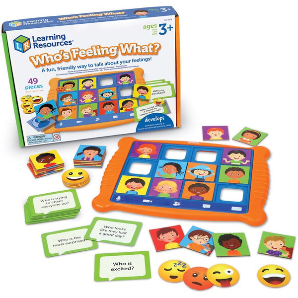 Learning Resources Who's Feeling What? - Puzzle (LRNLER6374) Each