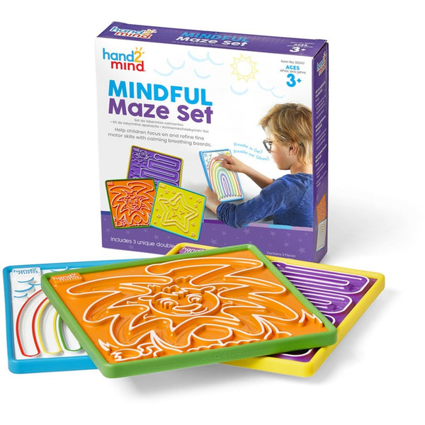 Learning Resources Hand2Mind Mindful Maze Set - Creative (LRN93247) Each
