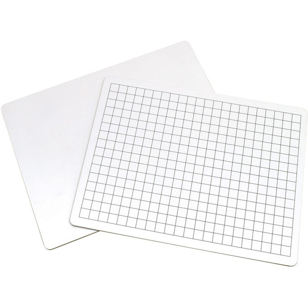 Pacon Dry-Erase Lapboard - 12" (1 ft) Width x 9" (0.8 ft) Height - White Melamine Surface - 25 / Pack (PACP900925)