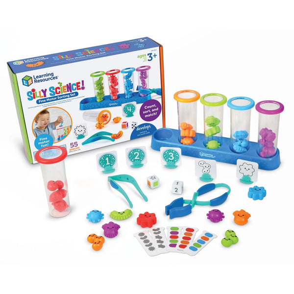 Learning Resources Silly Science Fine Motor Sorting Set (LRNLER5542) Each