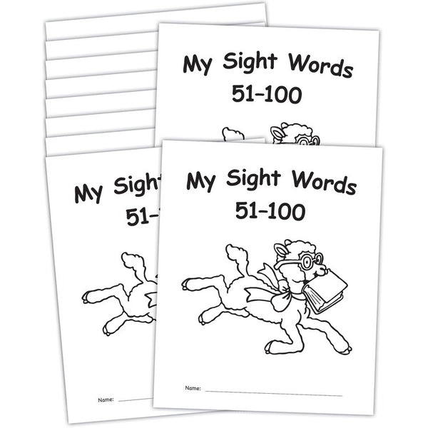 Teacher Created Resources My Own Books Sight Words Pack Printed Book (TCREP62142) Each