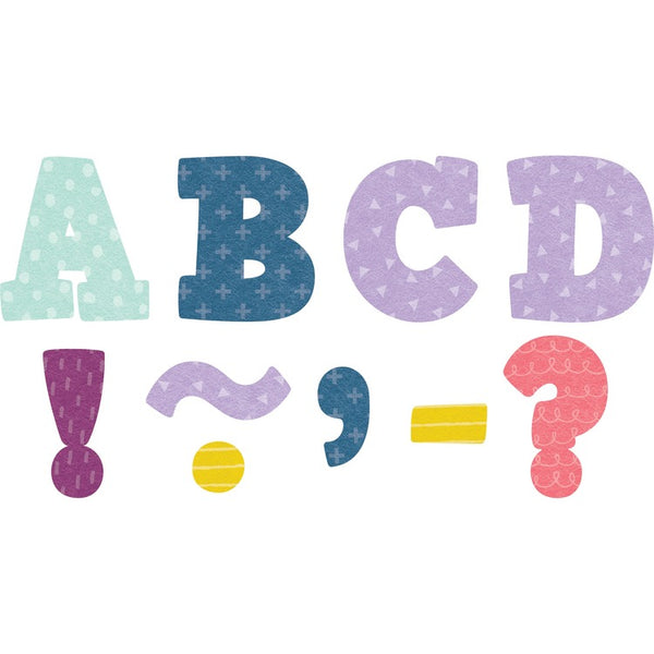 Teacher Created Resources Oh Happy Day Magnetic Letters - Fun Theme/Subject - Magnetic - 3", Multi (TCR77569) Each