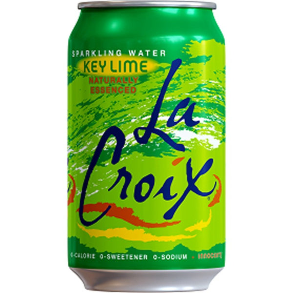 LaCroix Key Lime Flavored Sparkling Water,12 oz,12/Pack. 2 Pack/Carton (LCX40108)