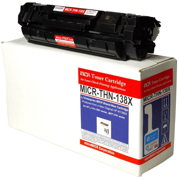 microMICR MICR High Yield Laser Toner Cartridge - Alternative for HP 138A, 138X (W1480A) - Black - 4000 Pages (MCMMICRTHN138X)