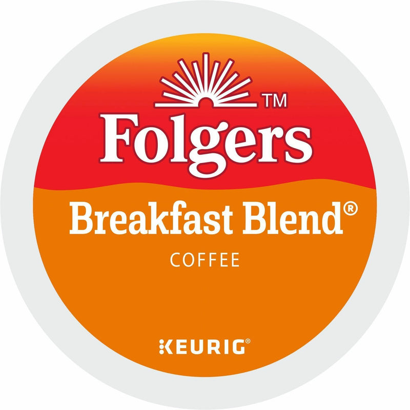 Folgers® K-Cup Breakfast Blend Coffee, Compatible with Keurig K-Cup Brewer, Mild, 24/Box (GMT3451) Box of 24