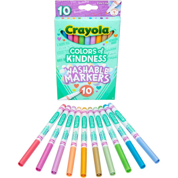 Crayola Colors of Kindness Markers - Fine Marker Point (CYO587807)