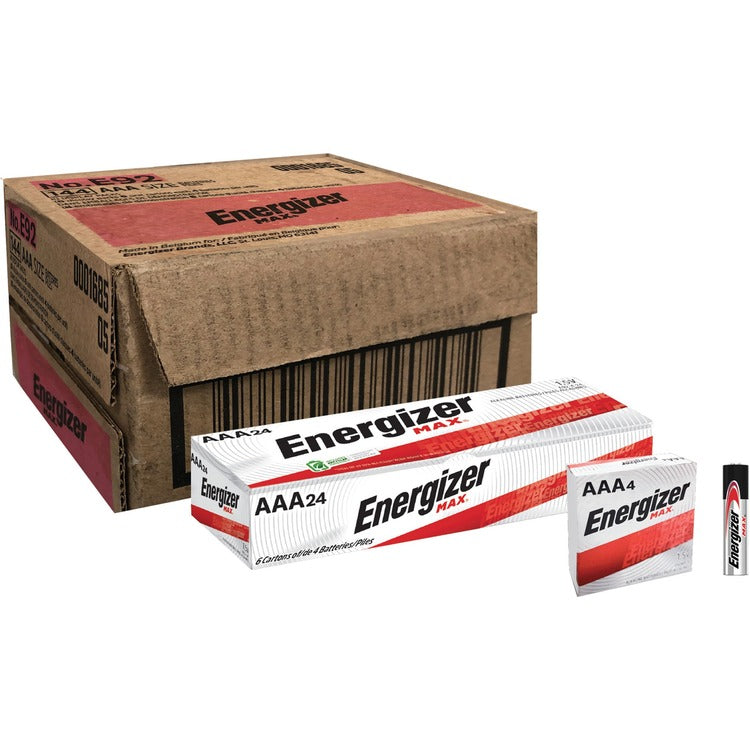 Energizer MAX AAA Batteries - For Toy, Digital Camera - AAA - 6 / Carton (EVEE92CT)