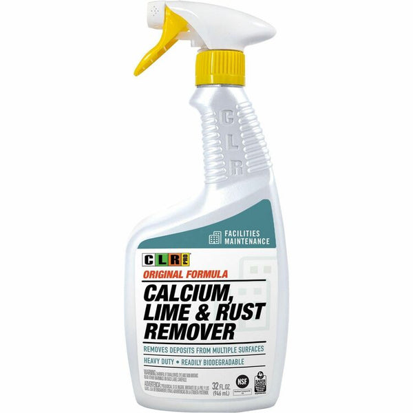CLR Pro Calcium, Lime & Rust Remover - Liquid - 32 fl oz (1 quart) - 1 Bottle (JELFMCLR326PRO) Case of 6