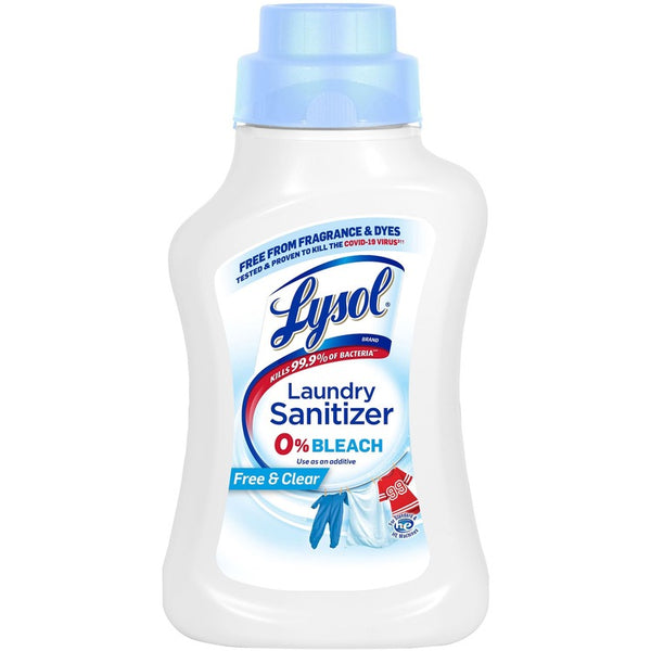Lysol Linen Laundry Sanitizer - Liquid - 41 fl oz (1.3 quart) - Linen Scent - Multi (RAC99621)