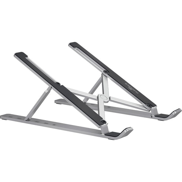 DURABLE Laptop Stand FOLD - Upto 15" Screen Size Notebook Support - Aluminum - Silver (DBL505123) Each