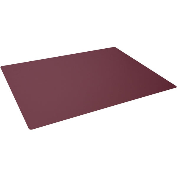 DURABLE Contoured Edge Desk Mat - Office - 19.69" Length x 25.59" Width - Rectangle - Polypropylene, Plastic - Red (DBL713303) Each