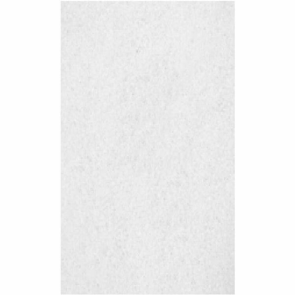 Genuine Joe Polishing Floor Pad - 5/Carton - 14" Width - White (GJOH8066) Case of 5