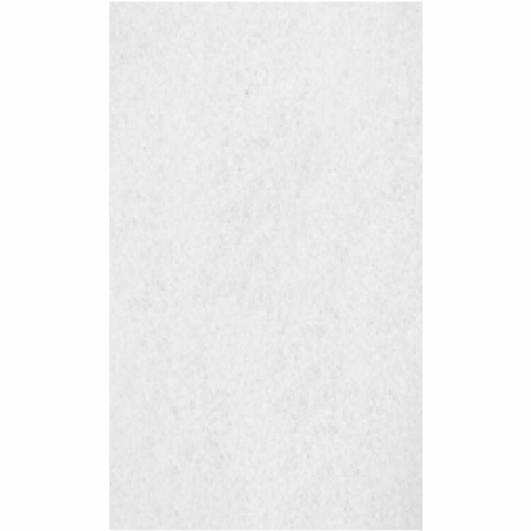 Genuine Joe Polishing Floor Pad - 5/Carton - 14" Width - White (GJOH8066) Case of 5