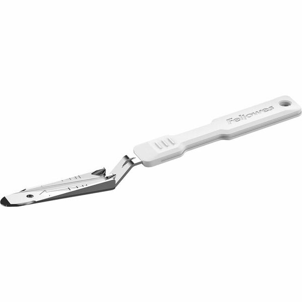 Fellowes LX815 Staple Remover - White, Silver - Antimicrobial (FEL5017101)