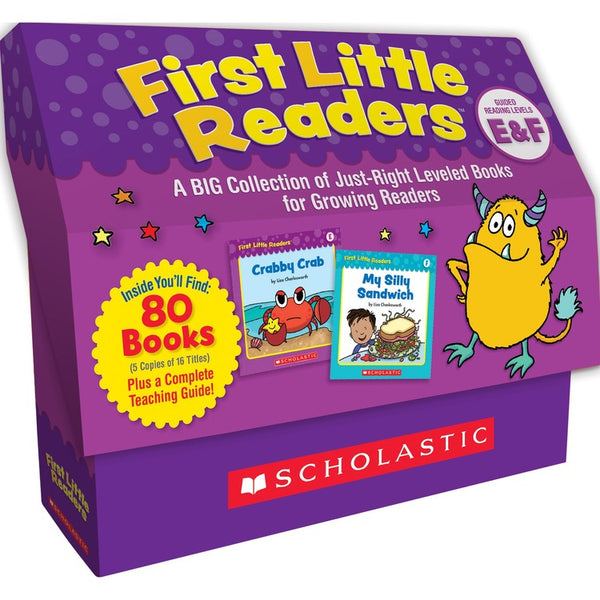 Scholastic First Little Readers Books Set Printed Book - Book - Grade Pre K-2 (SHS1338256564) Each