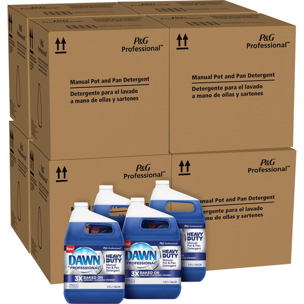 Dawn Manual Pot/Pan Detergent, Liquid, 128 fl oz (4 quart), 48/Pallet (PGC08837PL)