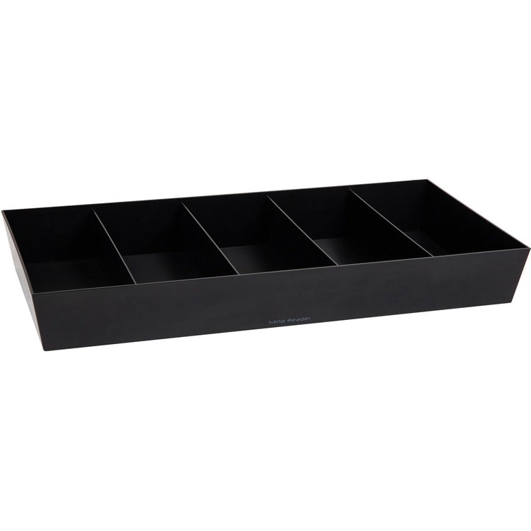 Mind Reader 5-Compartment Snack Organizer, 5 Compartment(s), Lightweight, Black (EMSSNACKORGT) Each