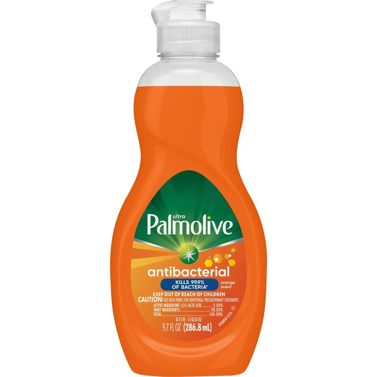 Palmolive Antibacterial Ultra Dish Soap, Concentrate Liquid, 9.7 fl oz (0.3 quart), Mild Citrus Scent (CPC61032017)