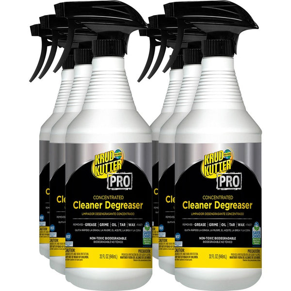 Krud Kutter PRO Cleaner Degreaser, Concentrate Spray, 32 fl oz (1 quart), 6/Carton (RST352263CT) Case of 6
