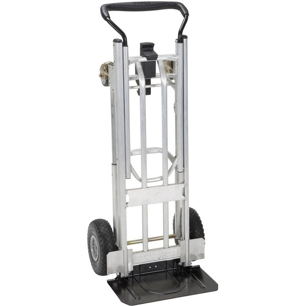 Cosco 4-in-1 Folding Series Hand Truck, 1000 lb Capacity, 4 Casters, x 18.7" Width x 19.7" Depth x 48.3" Height, Black (CSC12323ASB1E) Each