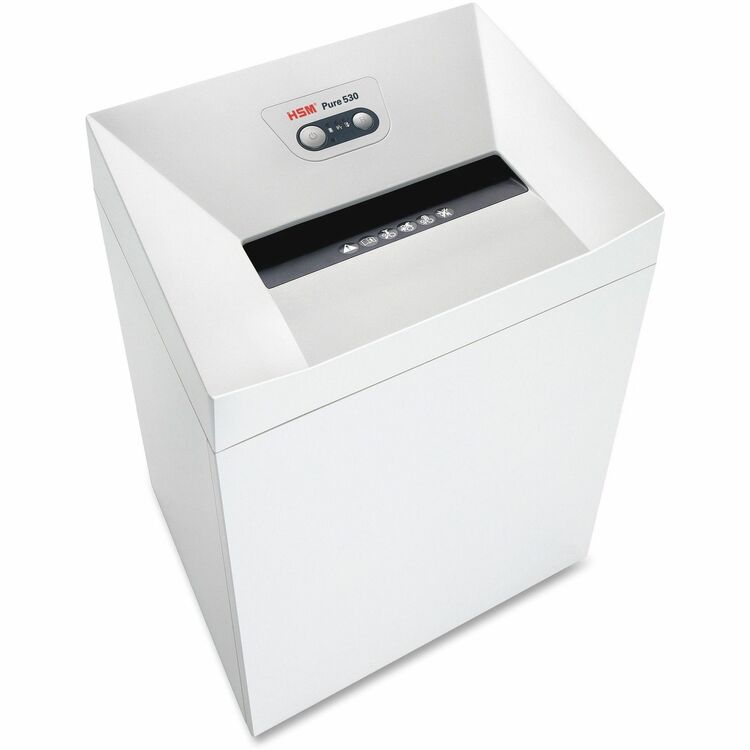 HSM Pure 530 Strip-Cut Shredder - Continuous Shredder - Strip Cut - 30 Per Pass (HSM2351113) Each