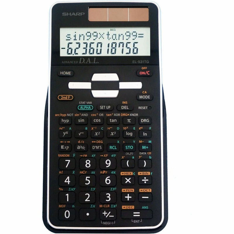 Sharp Scientific Calculator with 2-line Display (SHREL531TGBBW) Each