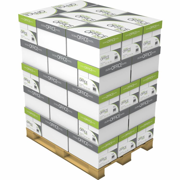 Global Office Premium Multipurpose Paper, 96 Brightness, 11" x 17", 40/Pallet, 500 Sheets per Ream (ASLGO111720PL)