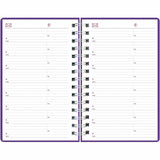 Brownline DuraFlex Daily Appointment Planner, Daily, Monthly, 12 Month, January 2026 to December 2026 (REDCB634VPUR) Each