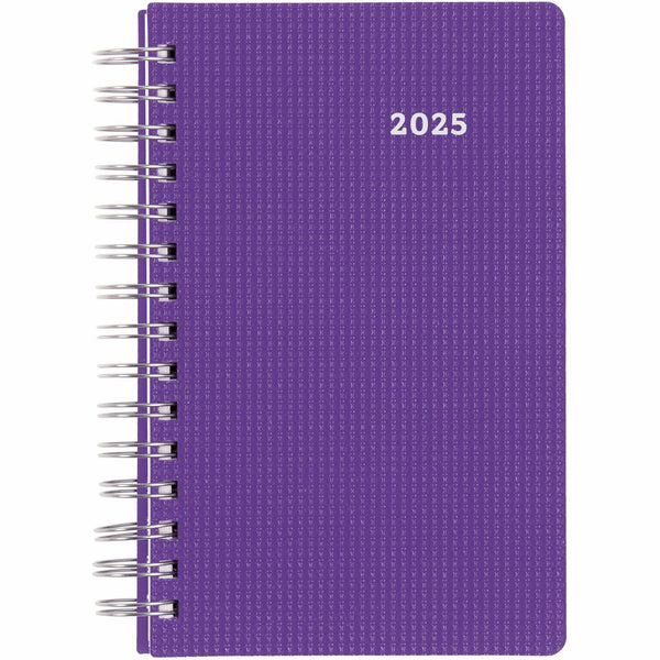Brownline DuraFlex Daily Appointment Planner, Daily, Monthly, 12 Month, January 2026 to December 2026 (REDCB634VPUR) Each
