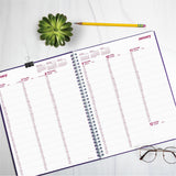 Brownline DuraFlex Weekly Appointment Planner, Weekly, 12 Month, January 2026 to December 2026 (REDCB950VPUR) Each