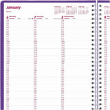 Brownline DuraFlex Weekly Appointment Planner, Weekly, 12 Month, January 2026 to December 2026 (REDCB950VPUR) Each