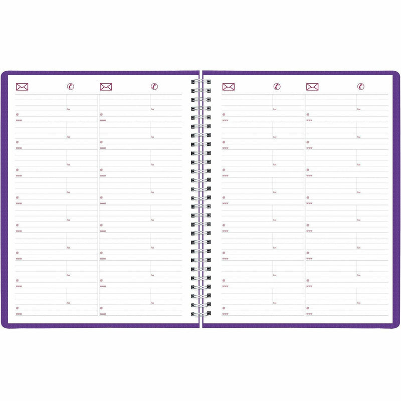 Brownline DuraFlex Weekly Appointment Planner, Weekly, 12 Month, January 2026 to December 2026 (REDCB950VPUR) Each