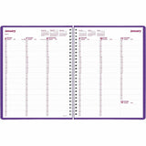 Brownline DuraFlex Weekly Appointment Planner, Weekly, 12 Month, January 2026 to December 2026 (REDCB950VPUR) Each
