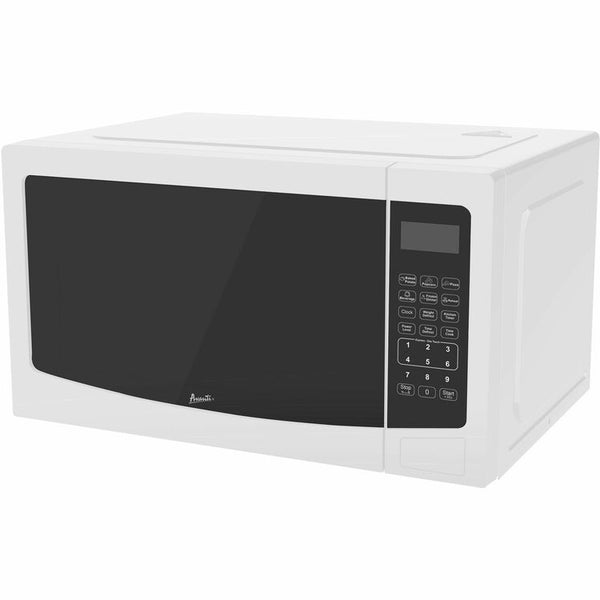 Avanti Microwave Oven, 1.1 ft³ Capacity, Microwave, 10 Power Levels, 1000 W Microwave Power, Countertop, White (AVAMT115V0W) Each