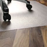 Ecotex Marlon BioPlus Ecotex Marlon BioPlus Eco Friendly Carbon Neutral Chair Mat for Hard Floors, 45" x 53", Clear, Rectangular, Polycarbonate (FLRNCCMFLBS0003) Each