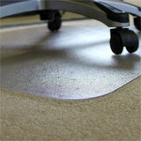 Ecotex Marlon BioPlus Ecotex Marlon BioPlus Eco Friendly Carbon Neutral Chair Mat for Low/Medium Pile Carpets, Clear, Rectangular (FLRNCCMFLBG0003) Each